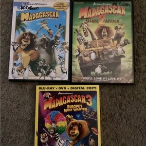 Madagascar 1-3 DVD SET